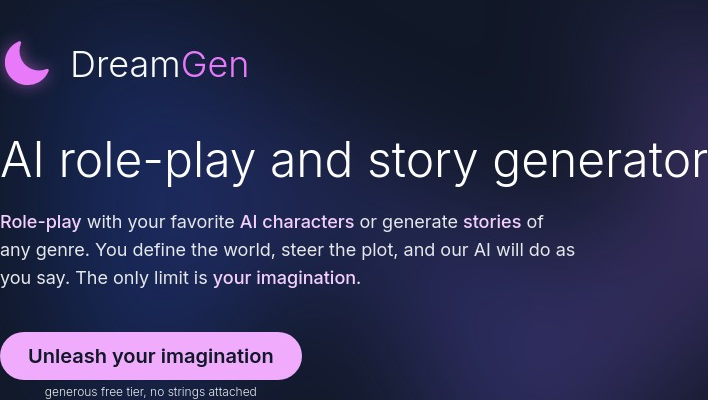 DreamGen AI工具Logo - AI虚拟伴侣